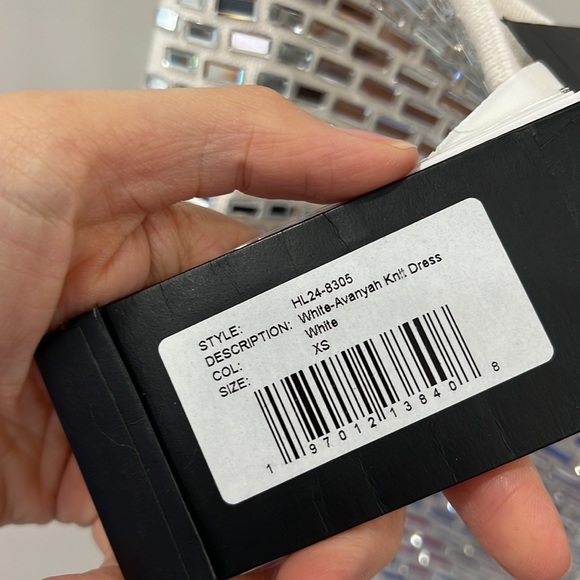 retrofete Avanya Knit Dress in White - Picture 6 of 13